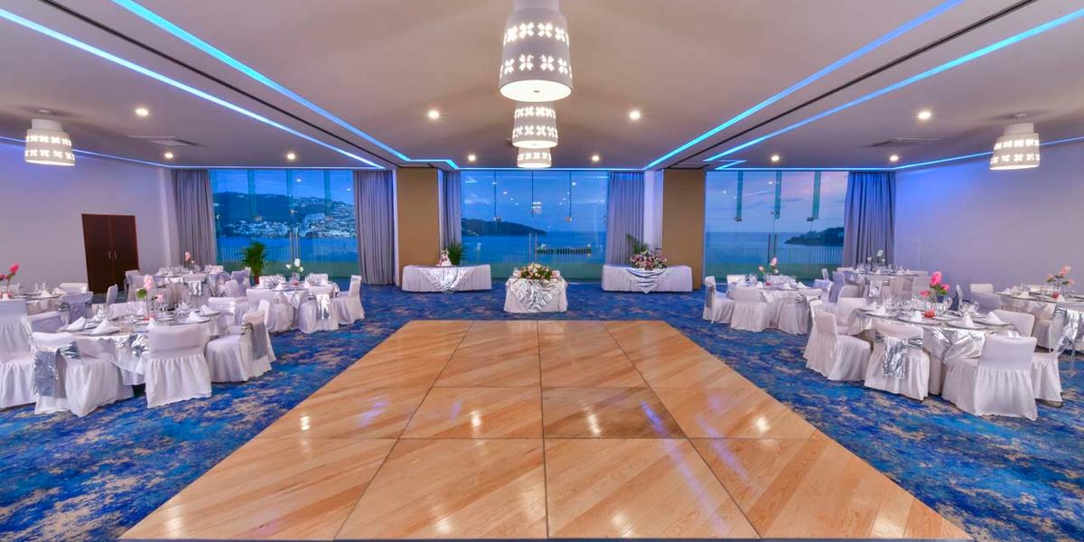 Salón de eventos Krystal® Beach Acapulco Salón de eventos Krystal® Beach Acapulco