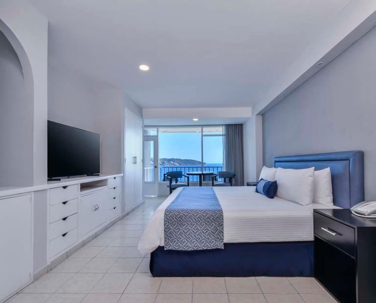 Estándar king vista al océano Krystal® Beach Acapulco Estándar king vista al océano Krystal® Beach Acapulco